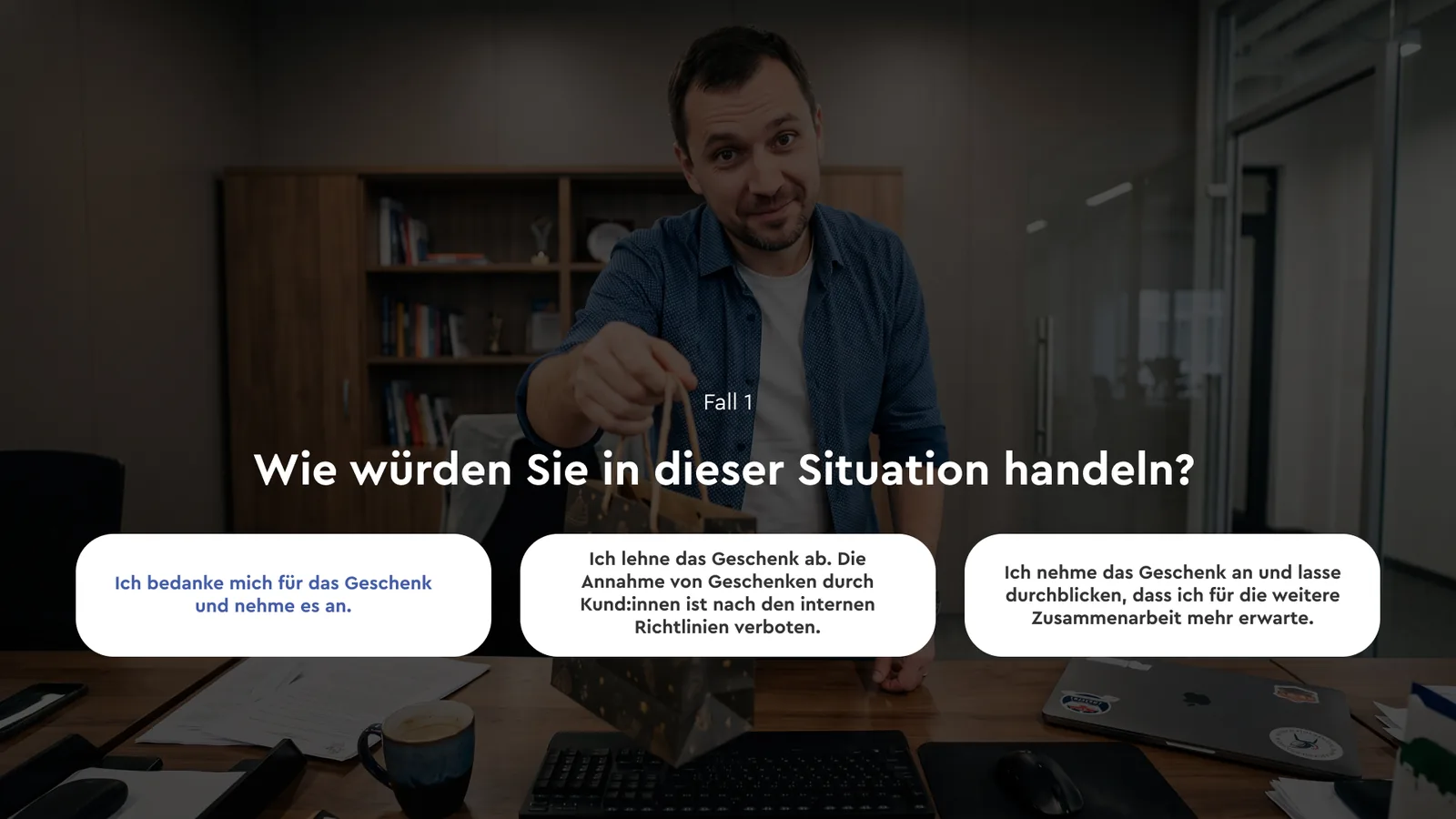 Interaktive Videos: Beispiel 1 von 3
